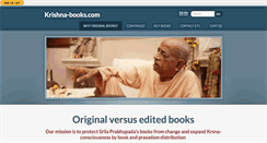 Desktop Screenshot of krishna-books.com